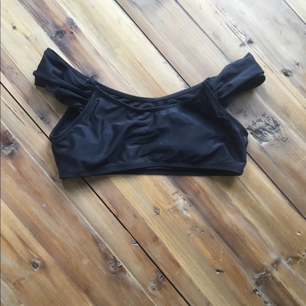 Off-shoulder swim top by Coral swim